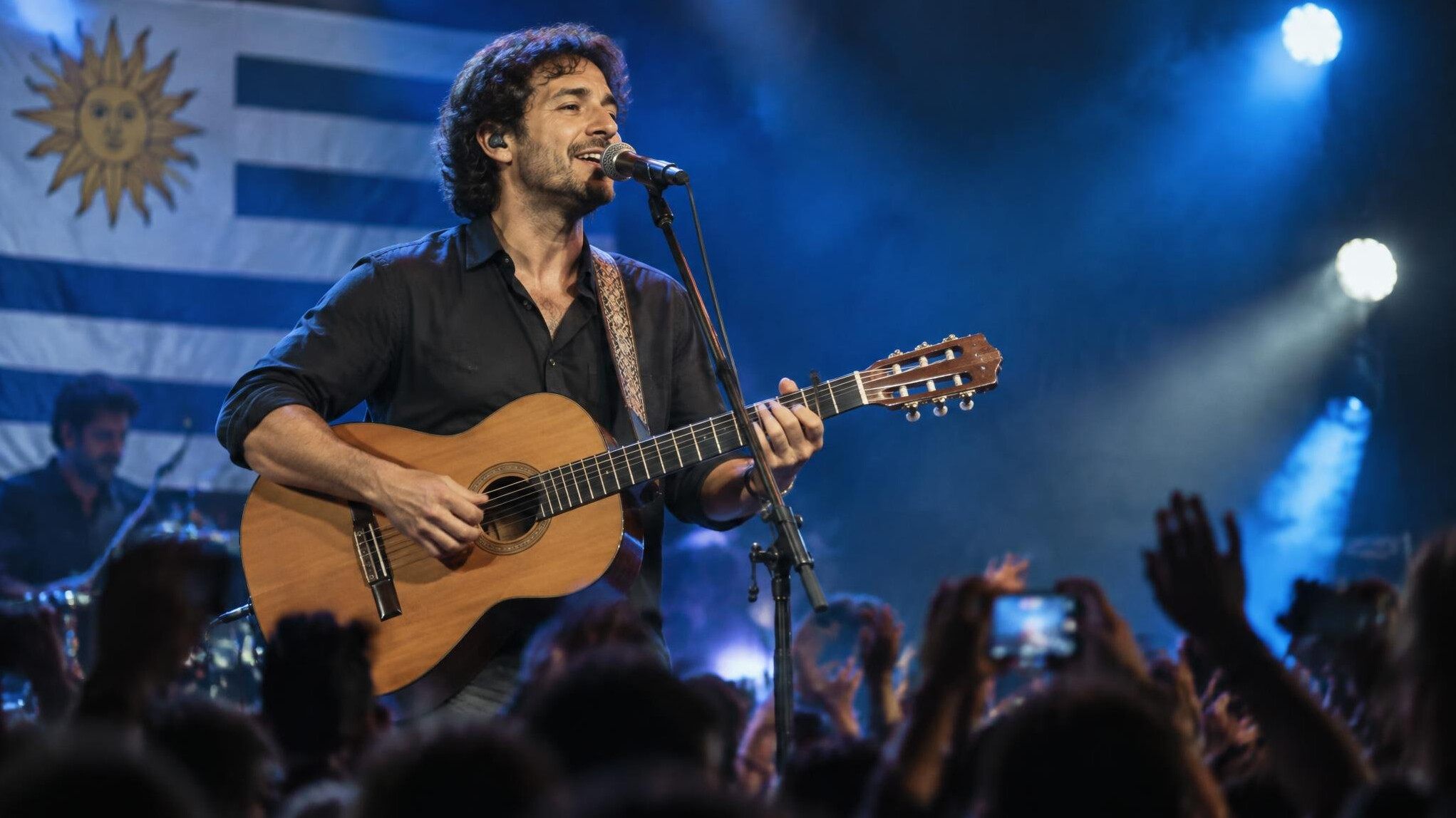 uruguayan singer on stage