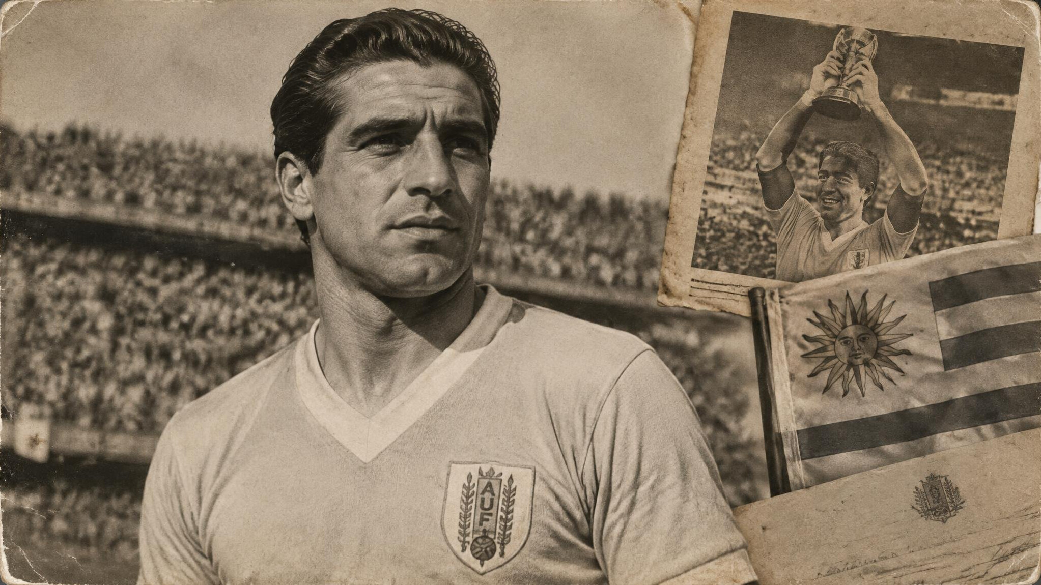 vintage photo of uruguayan celebrity